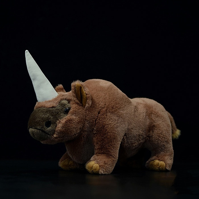 Elasmotherium Prehistoric Rhinoceros Soft Stuffed Plush Toy