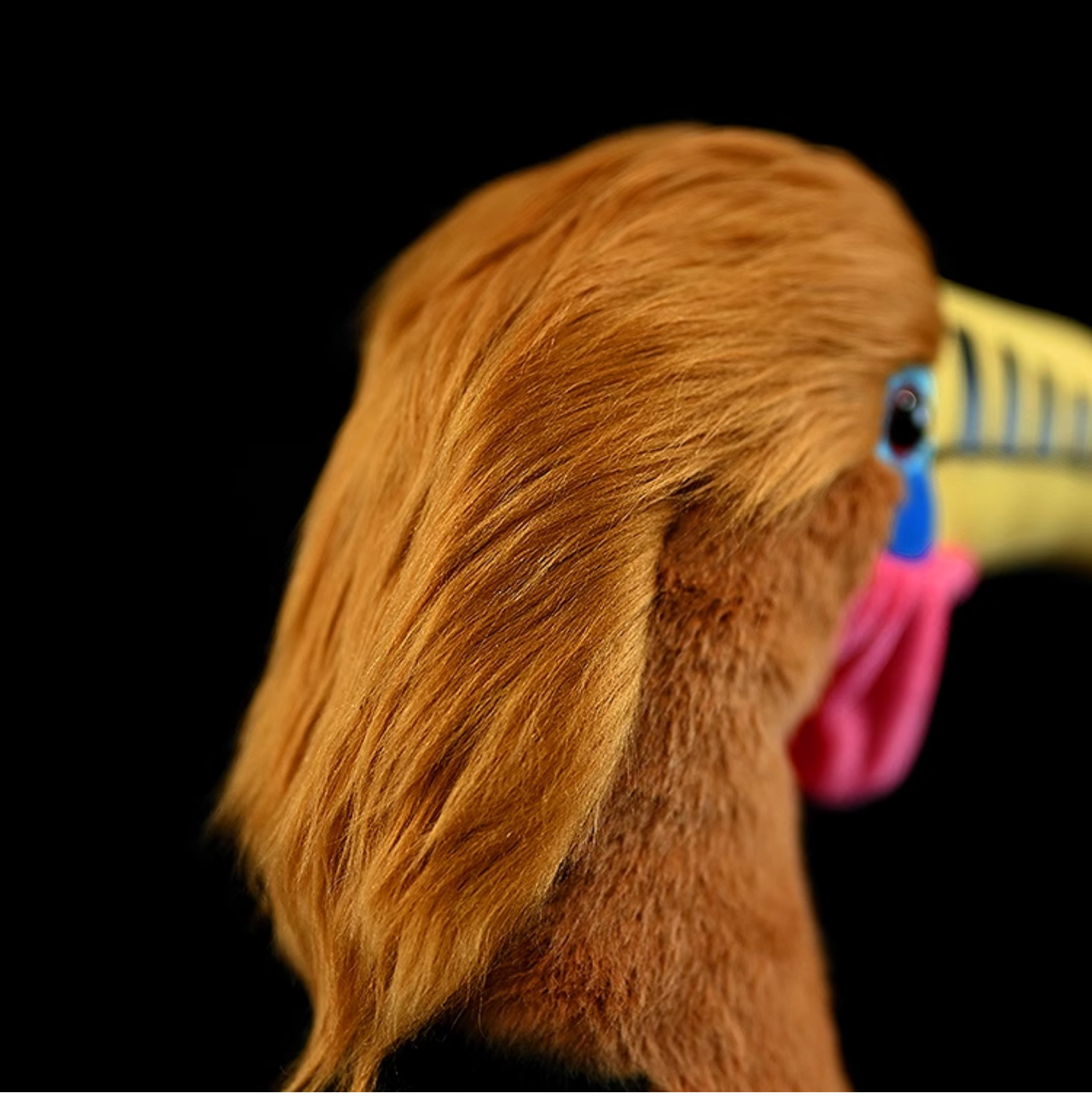 Rufous-necked Hornbill Bird Stuffed Plush Toy