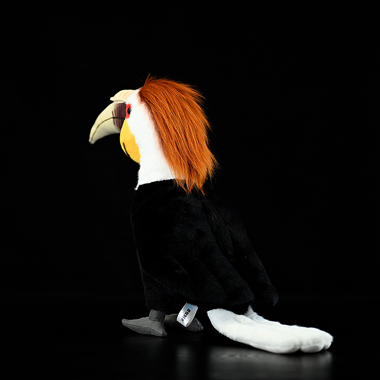 Wreathed Hornbill Bird Soft Stuffed Plush Toy