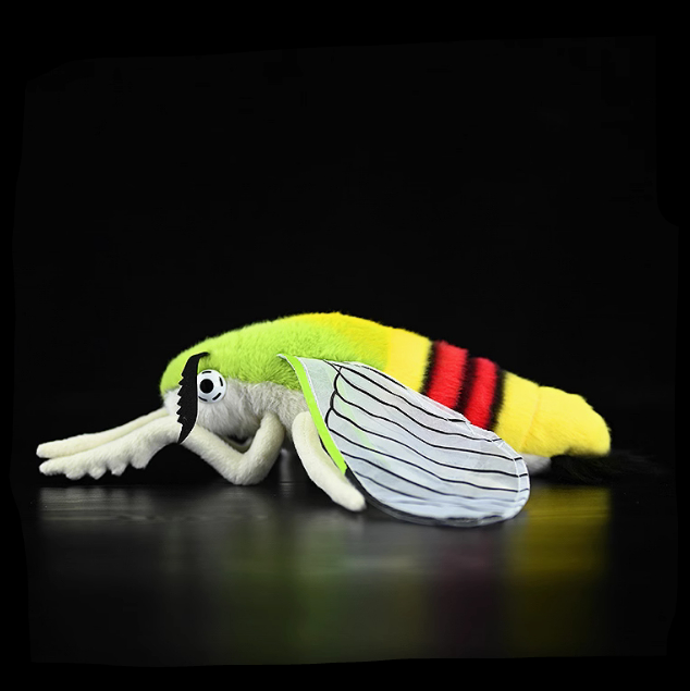 Pellucid Hawkmoth Soft Stuffed Plush Toy