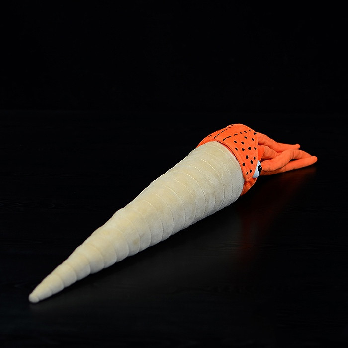 Orthoceras Nautiloid Cephalopod Soft Stuffed Plush Toy