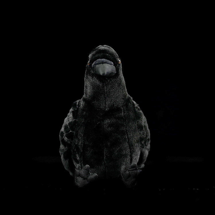 American Crow Bird Soft Stuffed Plush Toy