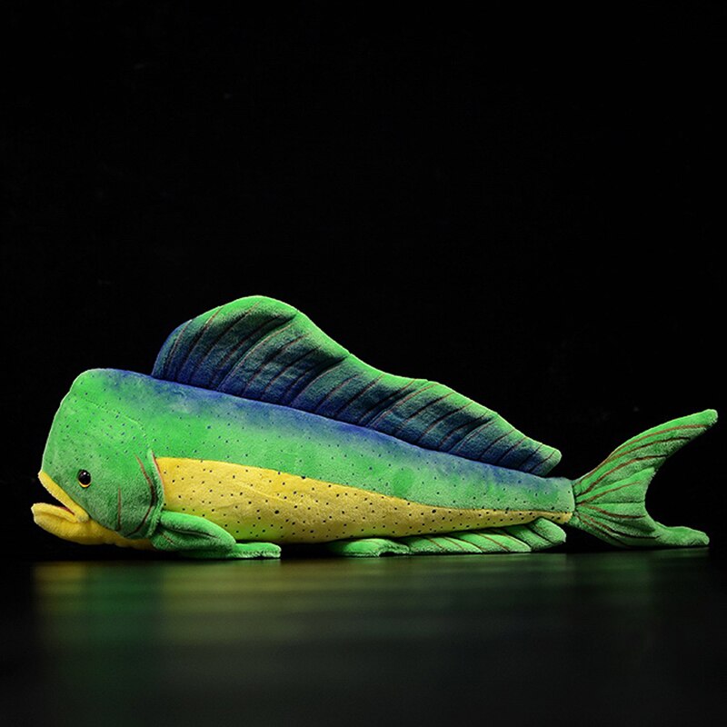 Mahi Mahi Dorado Dolphinfish Soft Stuffed Plush Toy