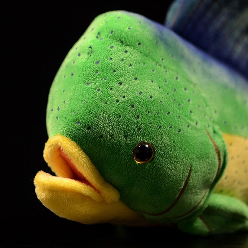 Mahi Mahi Dorado Dolphinfish Soft Stuffed Plush Toy