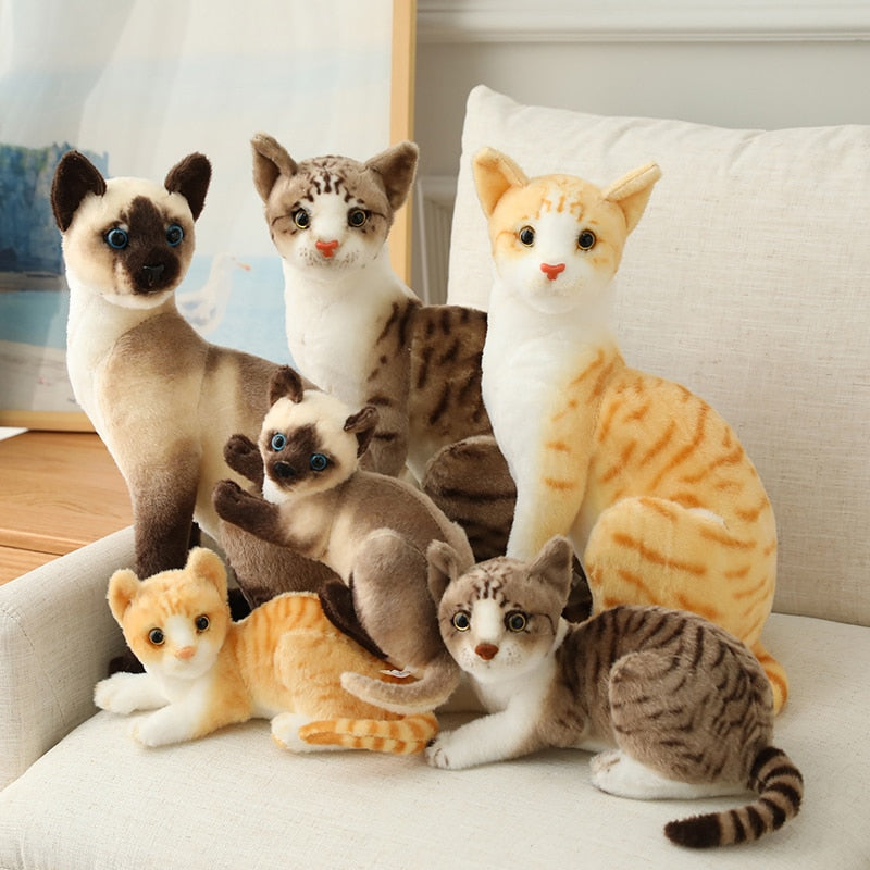 Cat Soft Stuffed Plush Decor Toy