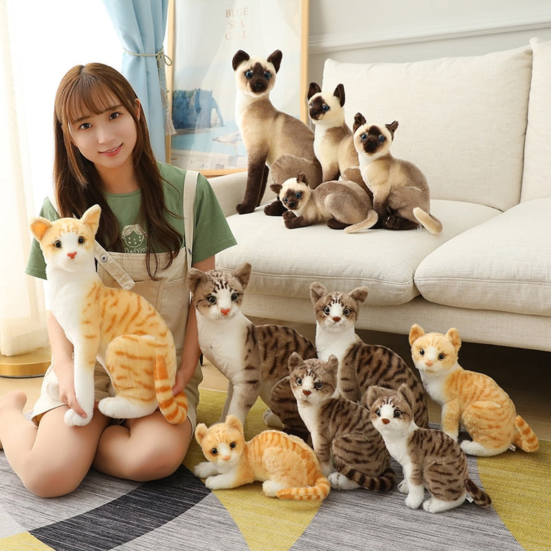 Cat Soft Stuffed Plush Decor Toy