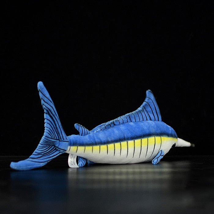 Blue Marlin Fish Soft Stuffed Plush Toy