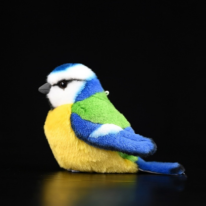 Eurasian Blue Tit Bird Stuffed Plush Toy