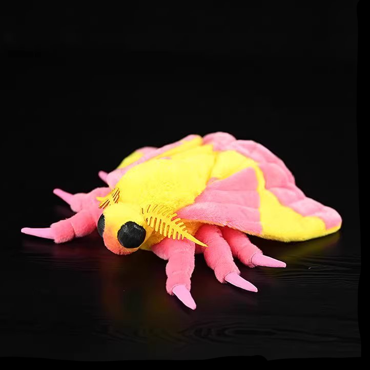 Rosy Maple Moth Soft Stuffed Plush Toy