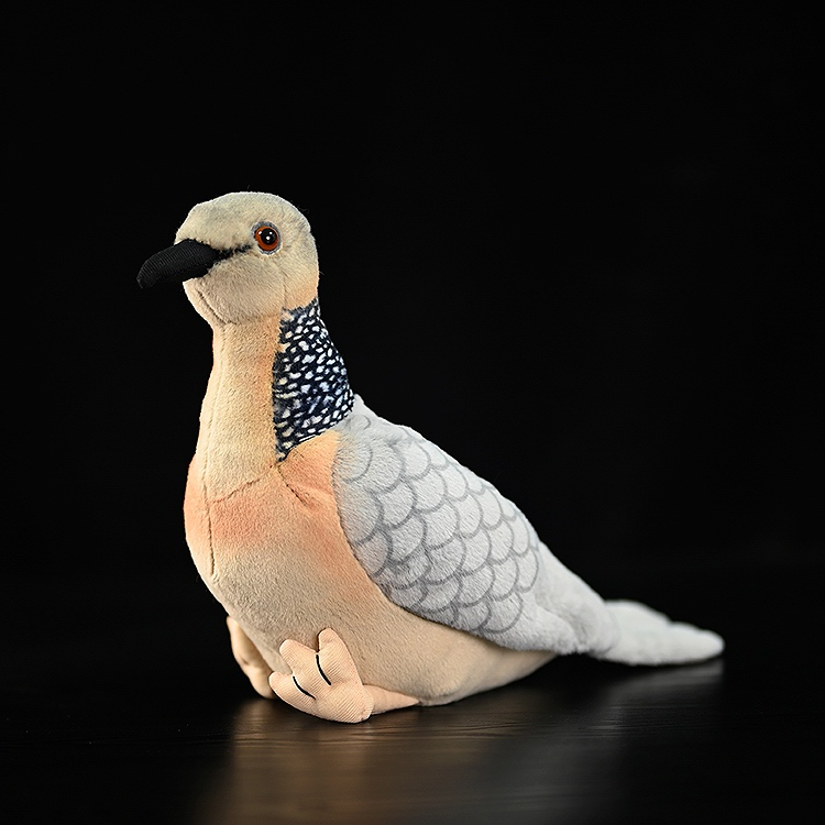 Spotted Dove Bird Soft Stuffed Plush Toy