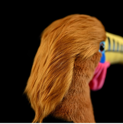Rufous-necked Hornbill Bird Stuffed Plush Toy