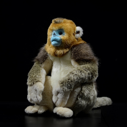 Golden Snub-Nosed Monkey Soft Stuffed Plush Toy