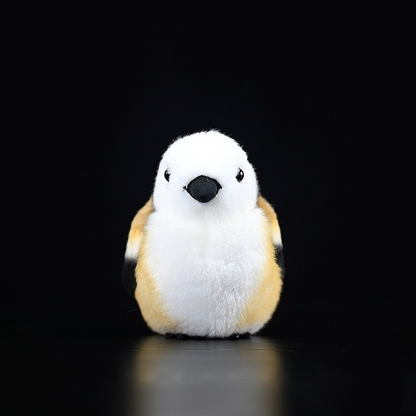 Long-Tailed Bushtit Bird Soft Stuffed Plush Toy