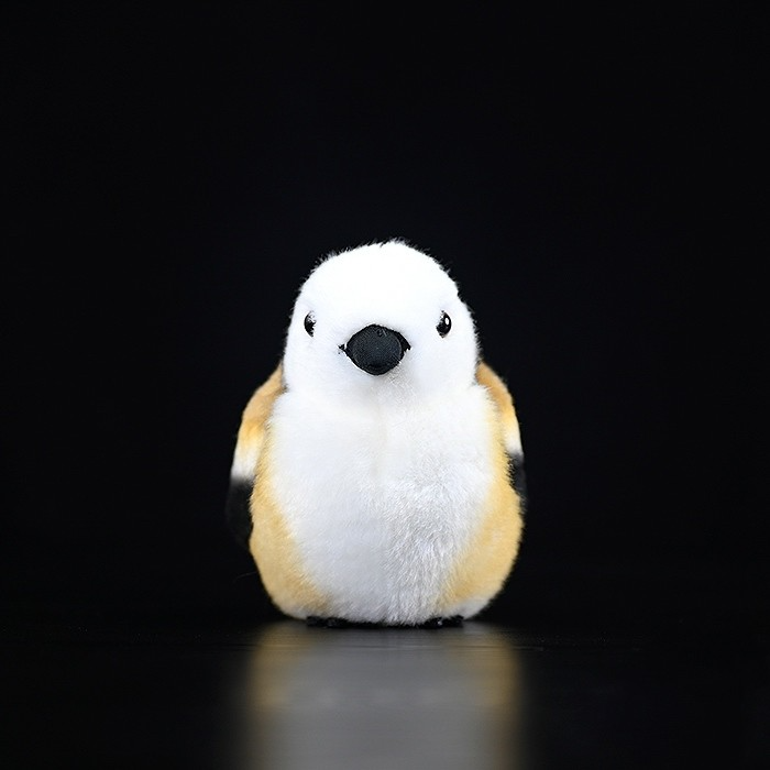 Long-Tailed Bushtit Bird Soft Stuffed Plush Toy