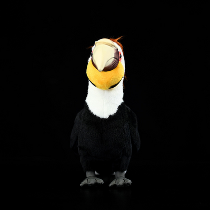 Wreathed Hornbill Bird Soft Stuffed Plush Toy