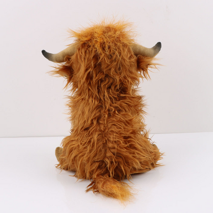 Scottish Highland Cow Soft Stuffed Plush Toy