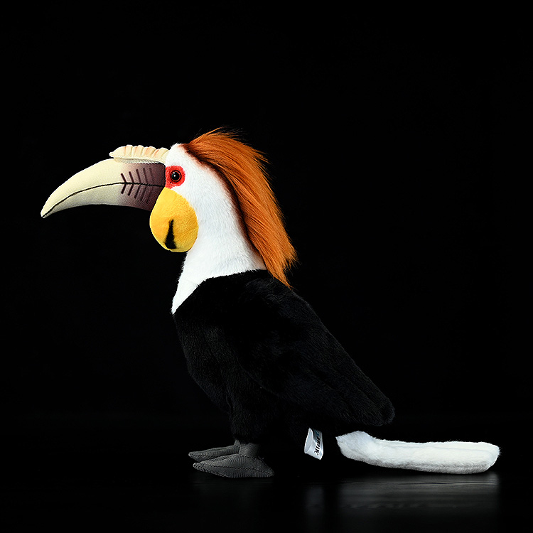 Wreathed Hornbill Bird Soft Stuffed Plush Toy