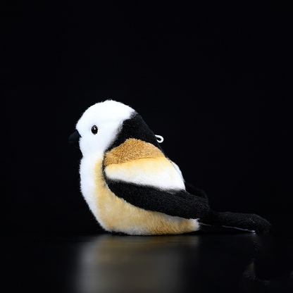 Long-Tailed Bushtit Bird Soft Stuffed Plush Toy