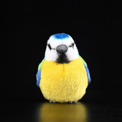 Eurasian Blue Tit Bird Stuffed Plush Toy