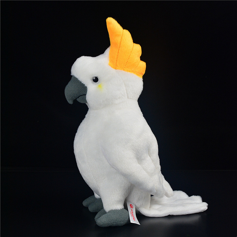 White Cockatoo Bird Soft Stuffed Plush Toy