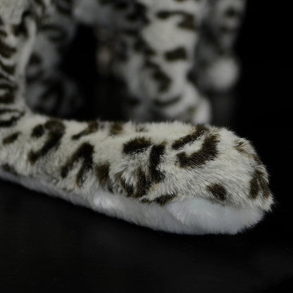 Snow Leopard Cat Soft Stuffed Plush Toy