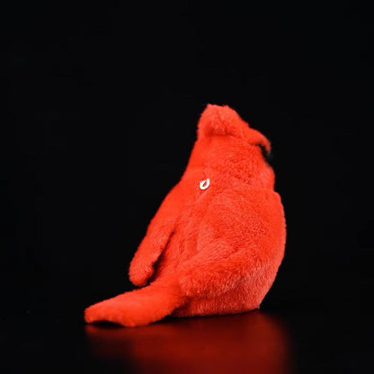 Northern Cardinal Bird Soft Stuffed Plush Toy