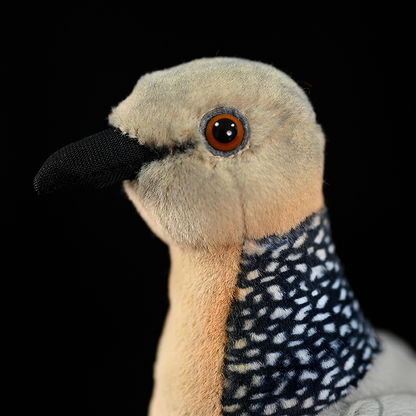 Spotted Dove Bird Soft Stuffed Plush Toy
