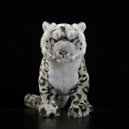Snow Leopard Cat Soft Stuffed Plush Toy