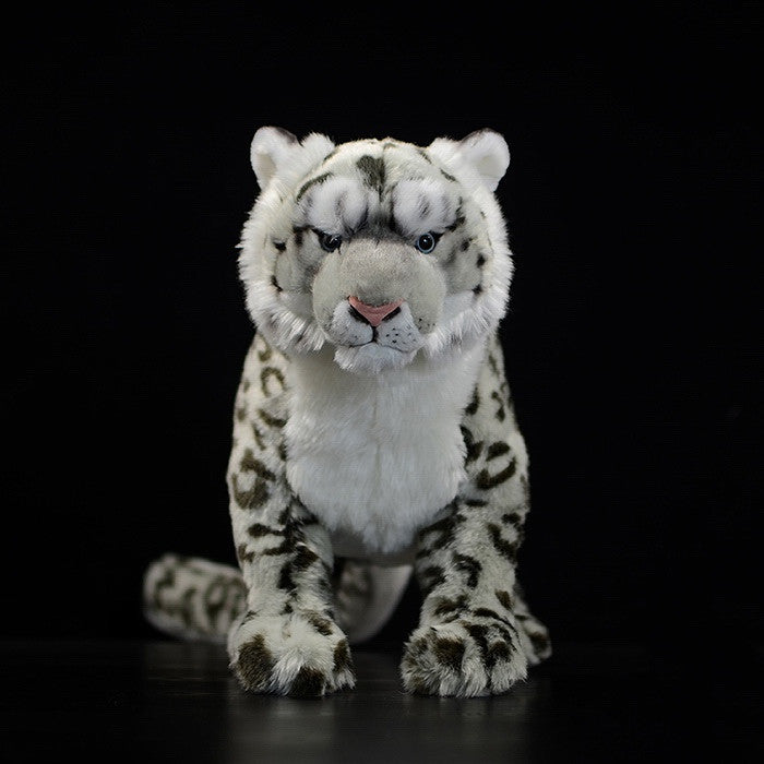 Snow Leopard Cat Soft Stuffed Plush Toy