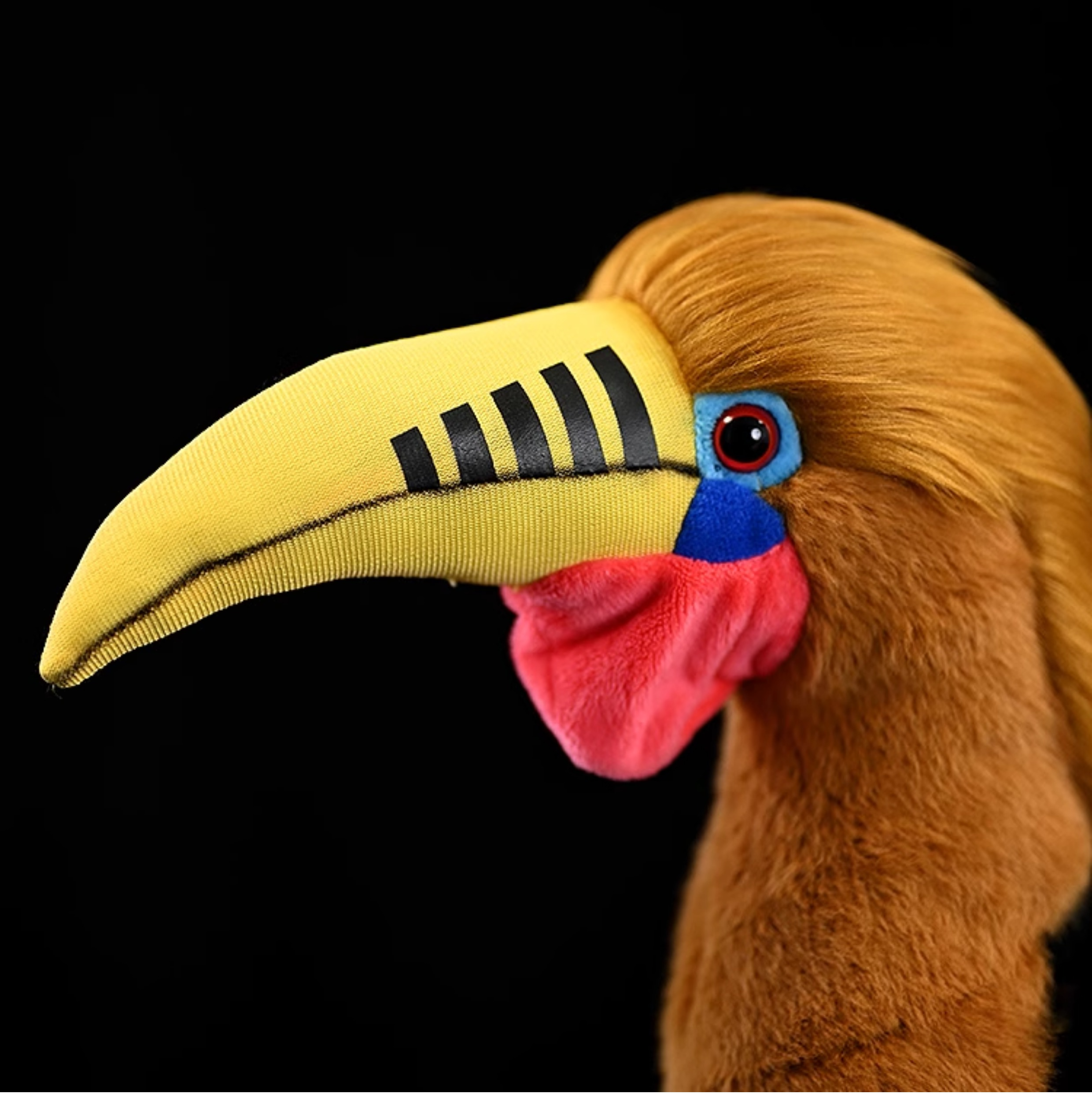 Rufous-necked Hornbill Bird Stuffed Plush Toy