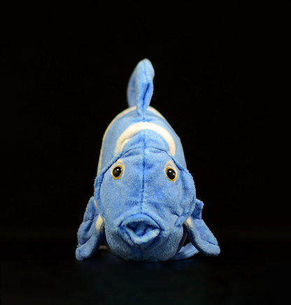 Atlantic Blue Tang Fish Soft Stuffed Plush Toy