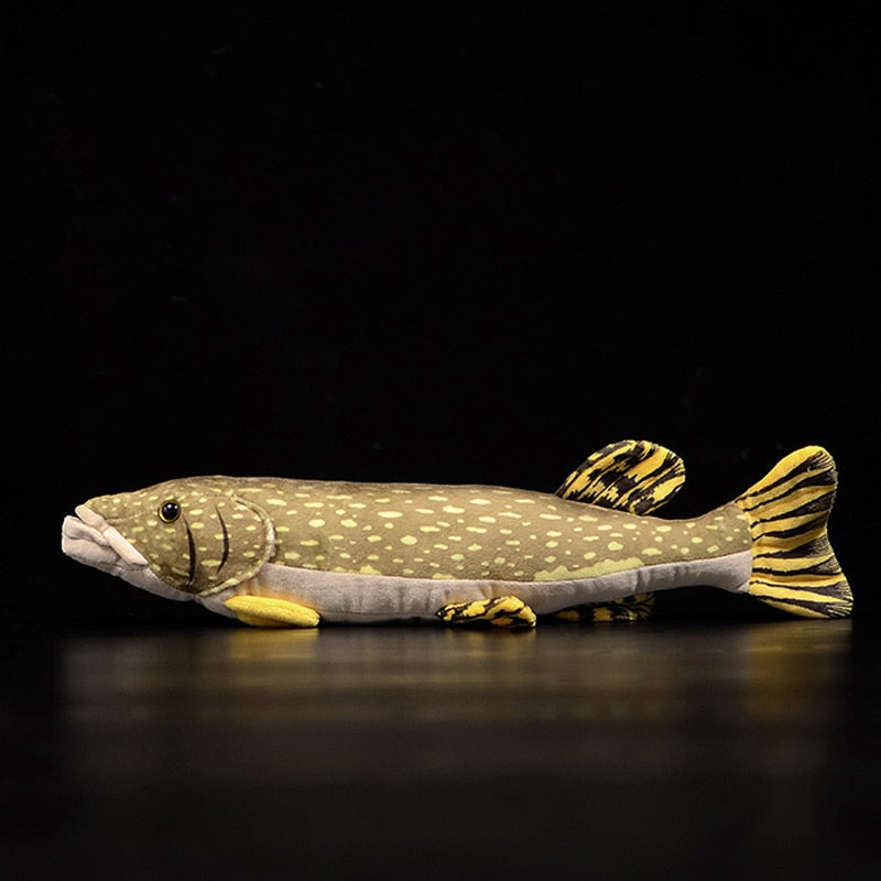 Northern Pike Fish Soft Stuffed Plush Toy