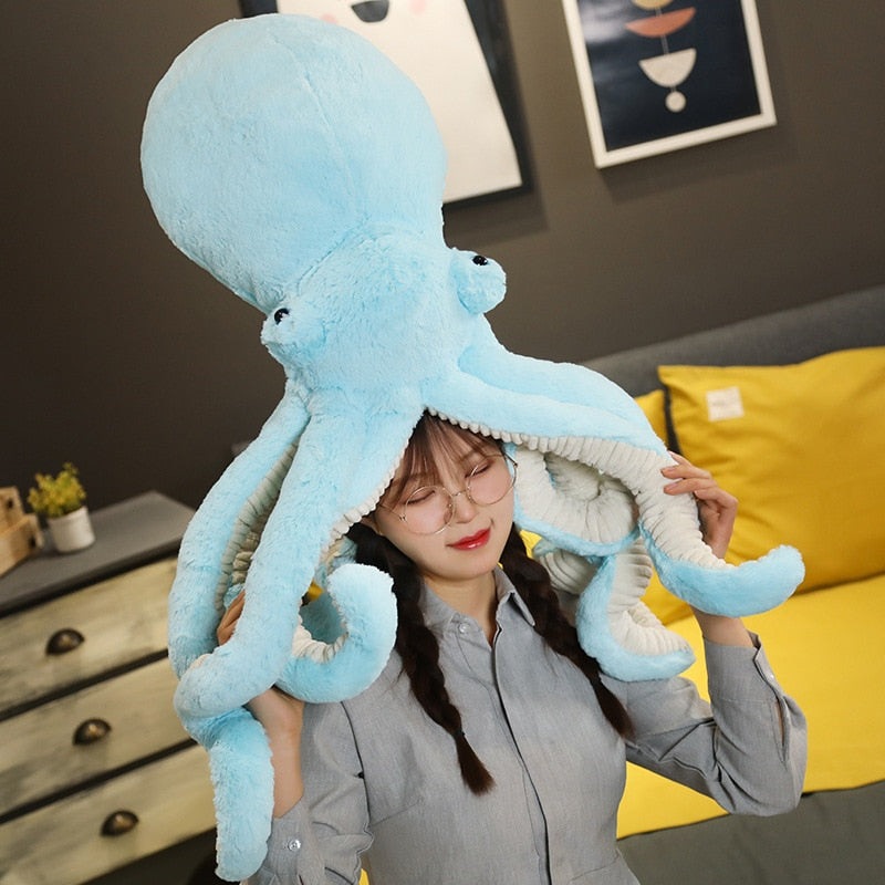 Colored Octopus Soft Stuffed Plush Toy
