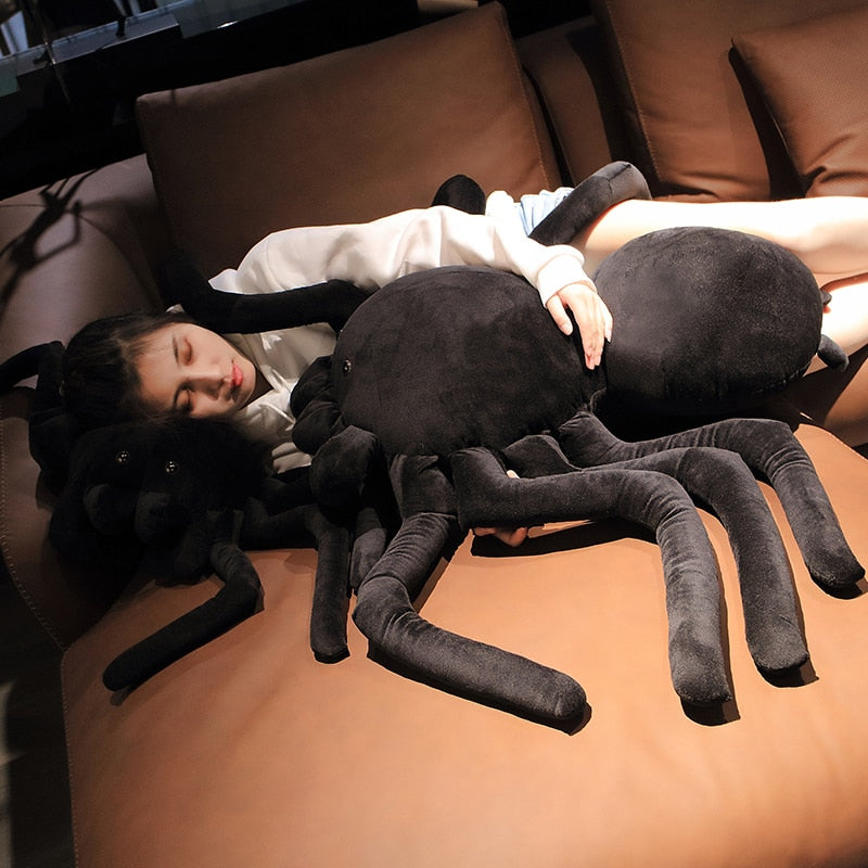 Large Spider Soft Stuffed Plush Pillow Toy