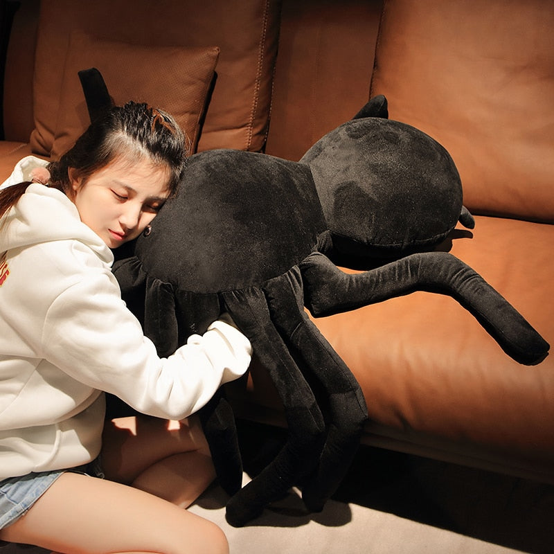 Large Spider Soft Stuffed Plush Pillow Toy