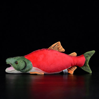 Sockeye Salmon Fish Soft Stuffed Plush Toy