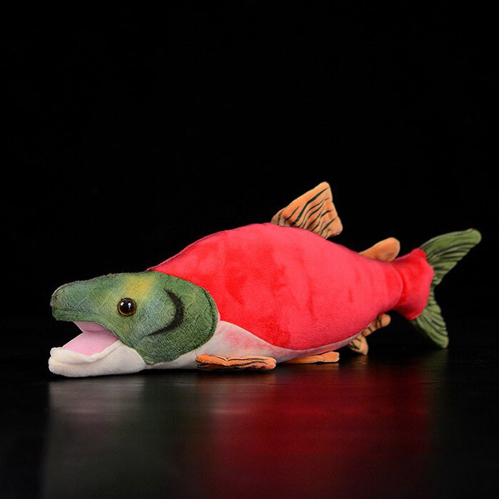 Sockeye Salmon Fish Soft Stuffed Plush Toy