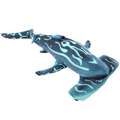 Large Blue Hammerhead Shark Soft Stuffed Plush Toy